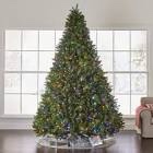 Hammacher schlemmer 8.5ft world best full dual color Fraser tree