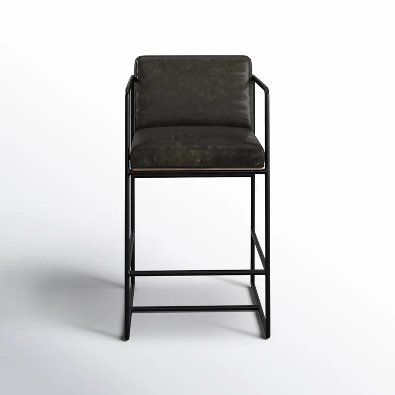 Sidney Genuine Leather Bar & Counter Stool