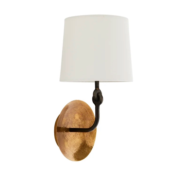 *incomplete,missing shade* Giles 1 - Light Armed Sconce