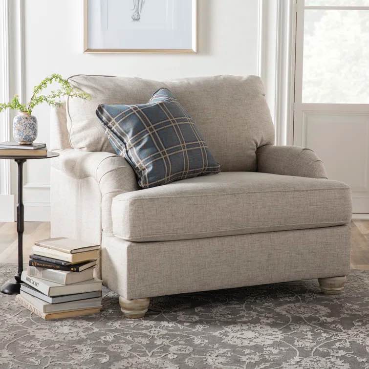 addilyn 46” wide polyester armchair 