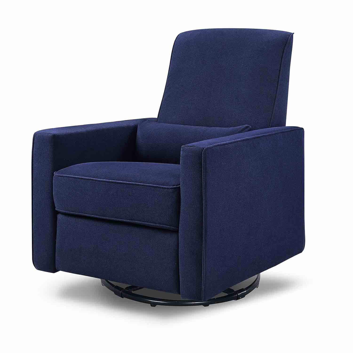  DaVinci Piper Upholstered Recliner and Swivel Glider in Navy M10887NN