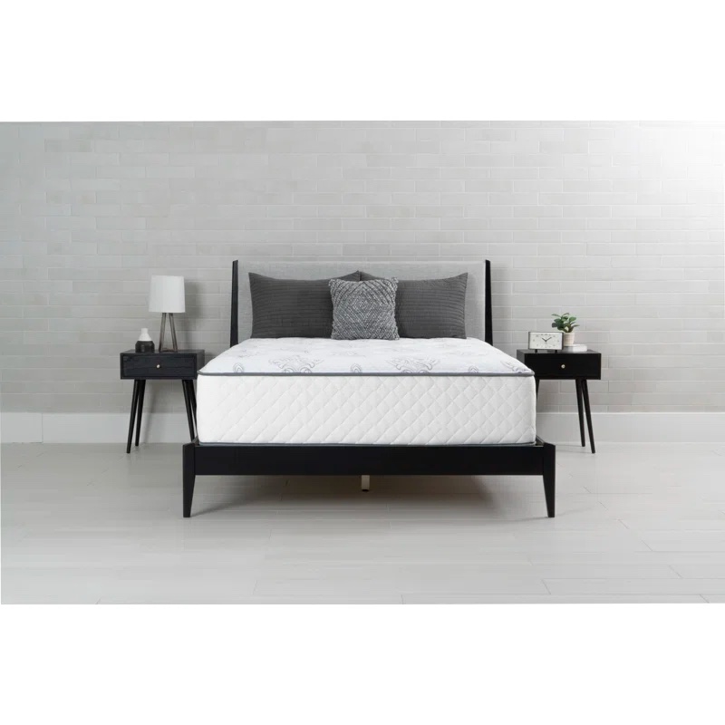 Brooklyn Bedding 14" Plush Mattress with Countouring, Breathable Quilted Top king 