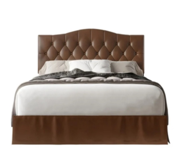 Home Design Harper Tufted Upholstered Platform Bed King 80131-711
