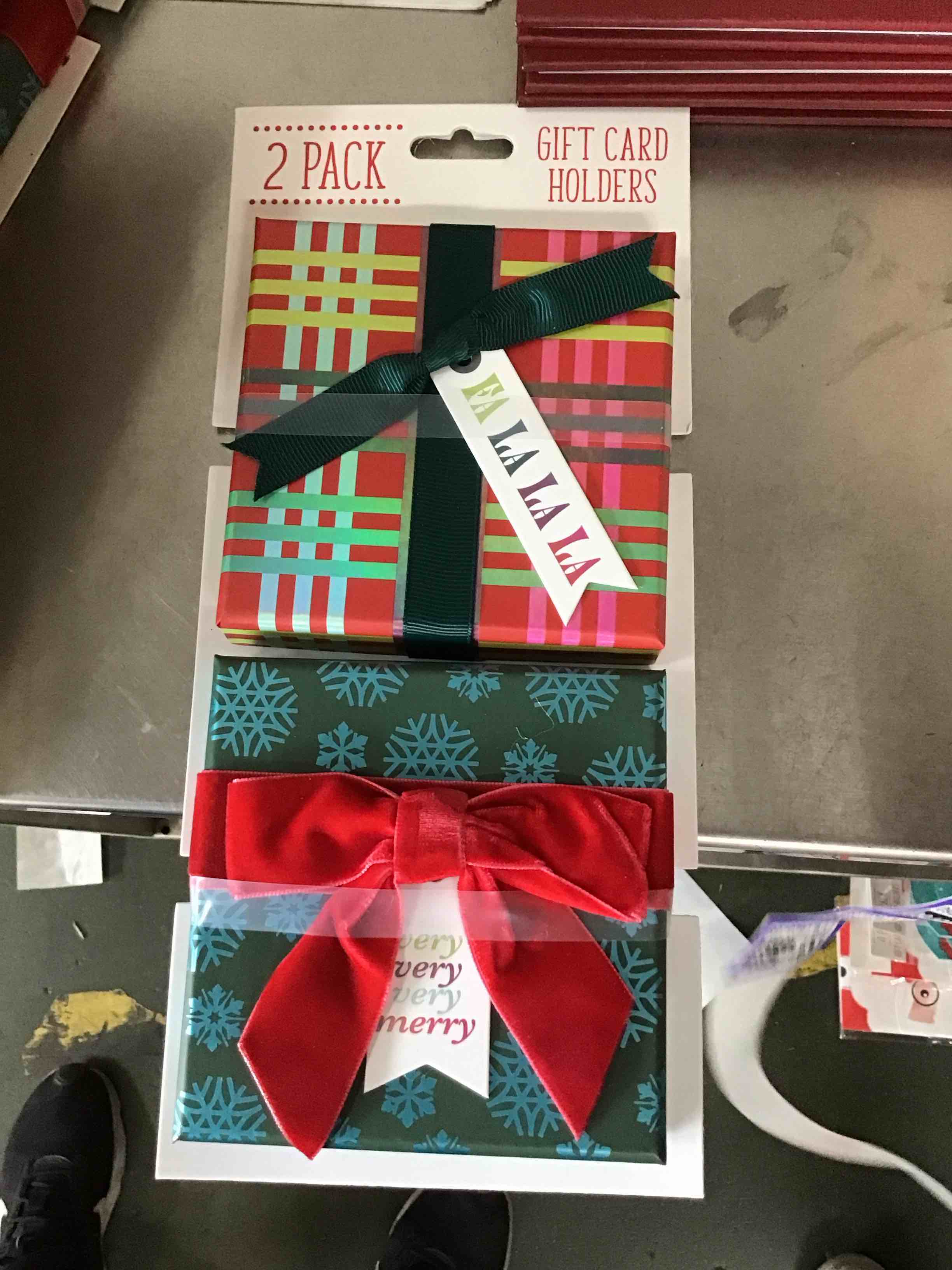 Condition photo showing Good Condition for  Member’s Mark 2 Pack Gift Card Holders