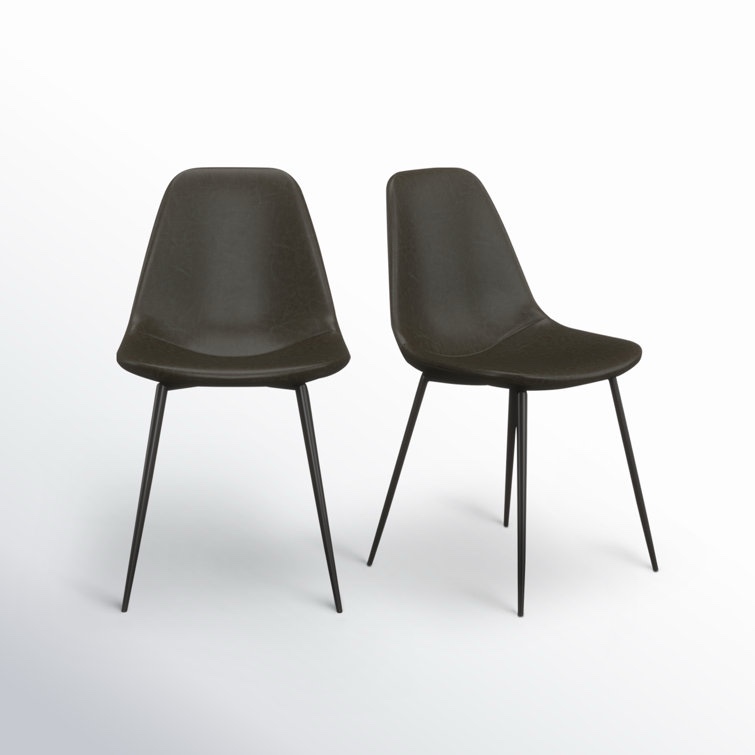 Kody Vegan Leather Side Chair (Set of 2)