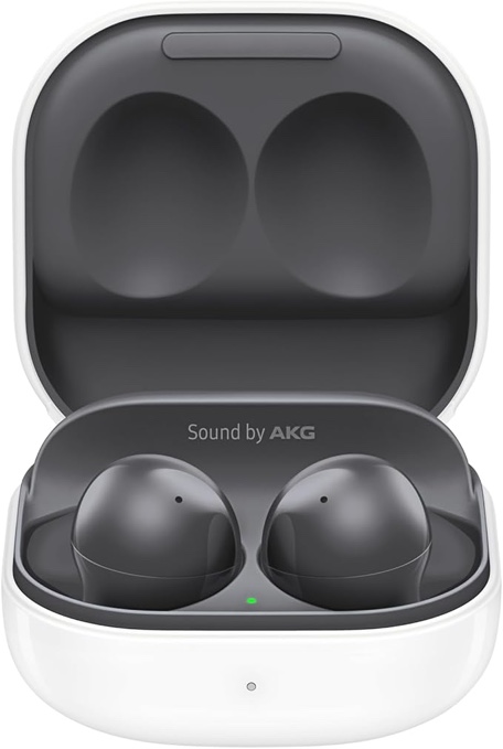 SAMSUNG Galaxy Buds 2 True Wireless Bluetooth Earbuds w/ Noise Cancelling, Ambient Sound, Comfort Ear Fit, 3 Mics, Long Battery Life, Touch Control, Auto Switch Between Devices, US Version, Graphite