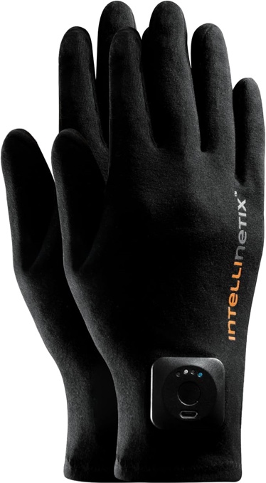 Brownmed Intellinetix Therapy Gloves SIZE M”  - Hand Compression Gloves with Wearable Vibration Therapy - Support for Arthritis and Chronic Pain - Medium