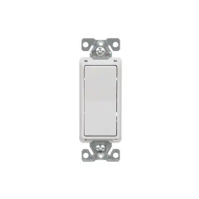 Eaton 15-amp 4-way Rocker Light Switch, White 