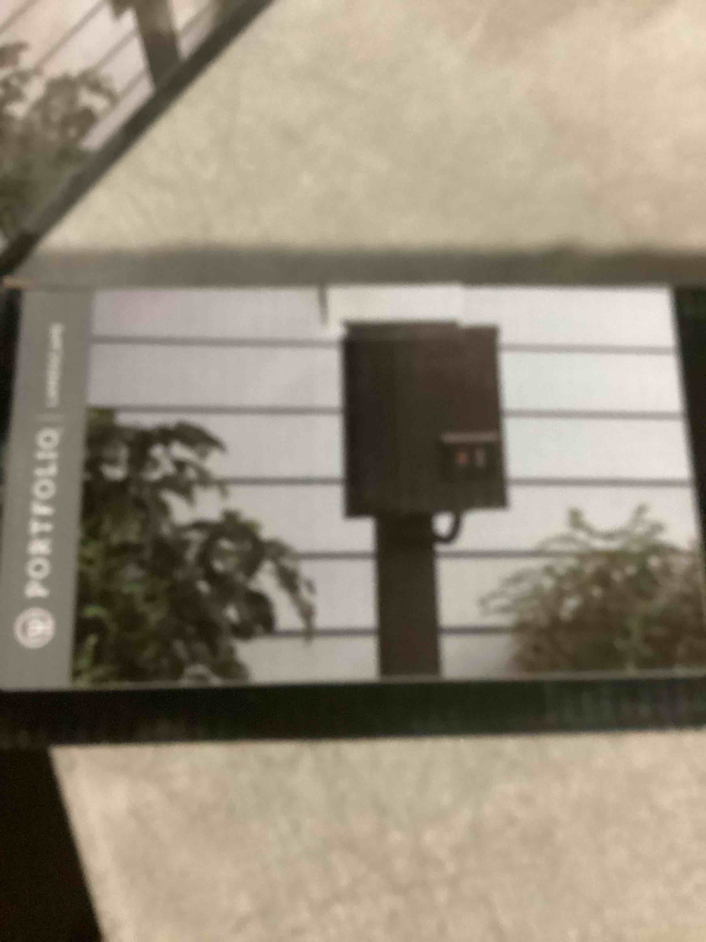 Portfolio Black 300-watt Tree and Deck Mounting Bracket