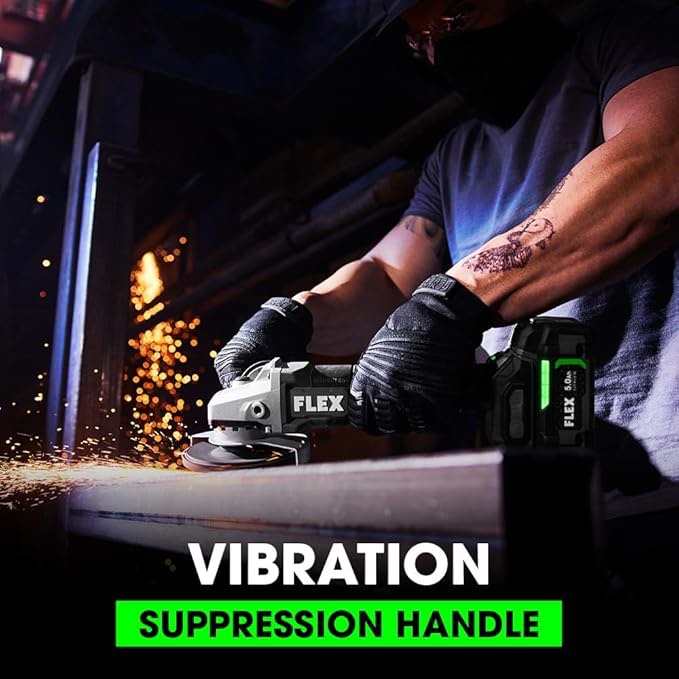 WARRIOR 59611 4-1 2 Paddle Switch Angle Grinder