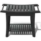 ((INCOMPLETE )) 24" W Wood Shower Black