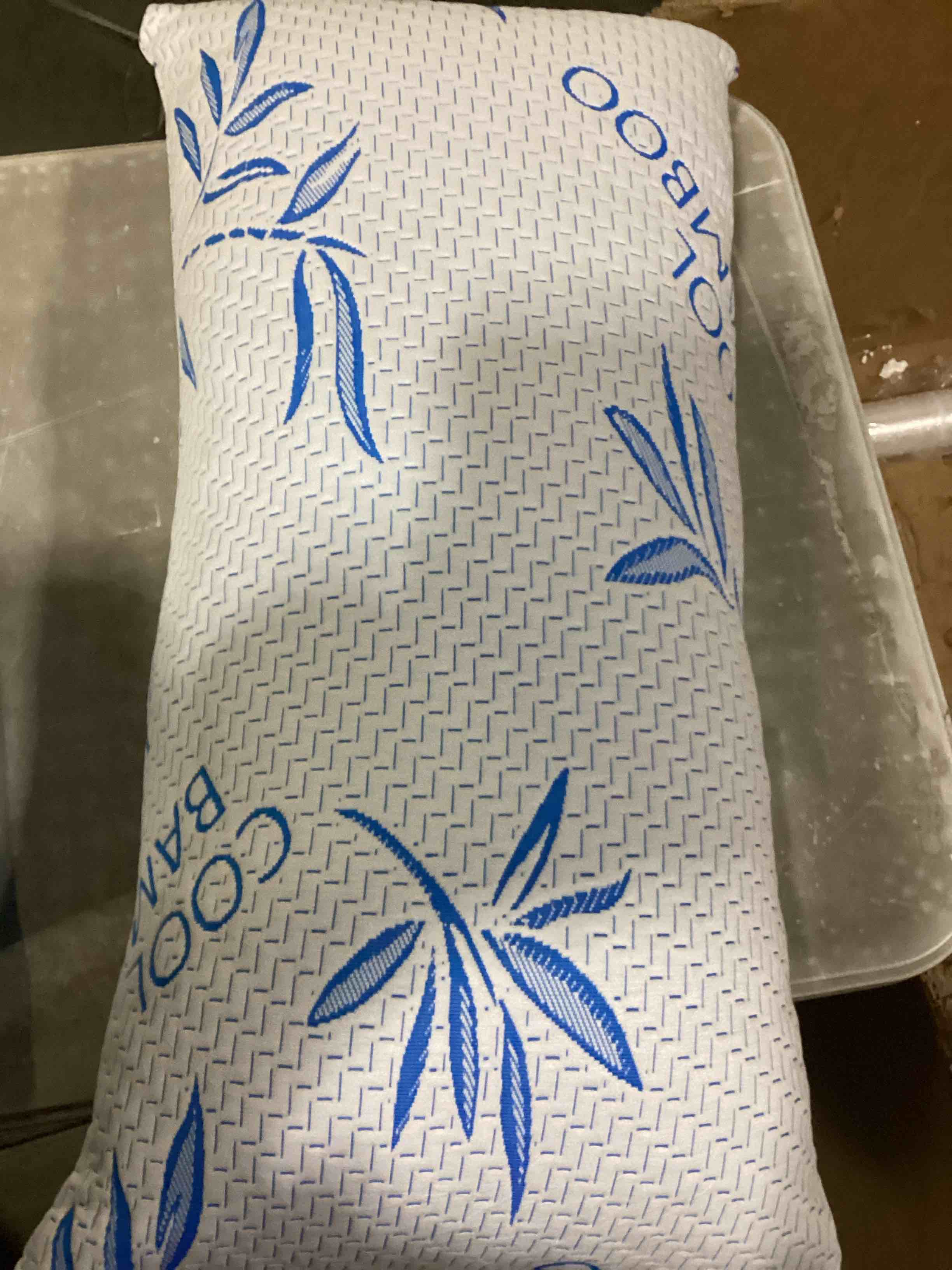 2 Pack King Size Rayon Derived from Bamboo Pillows for Sleeping, Cooling Shredded Memory Foam Adjustable Rayon Derived from Bamboo Bed Pillow with, Removable/Washable Cover (King 2 Pack)