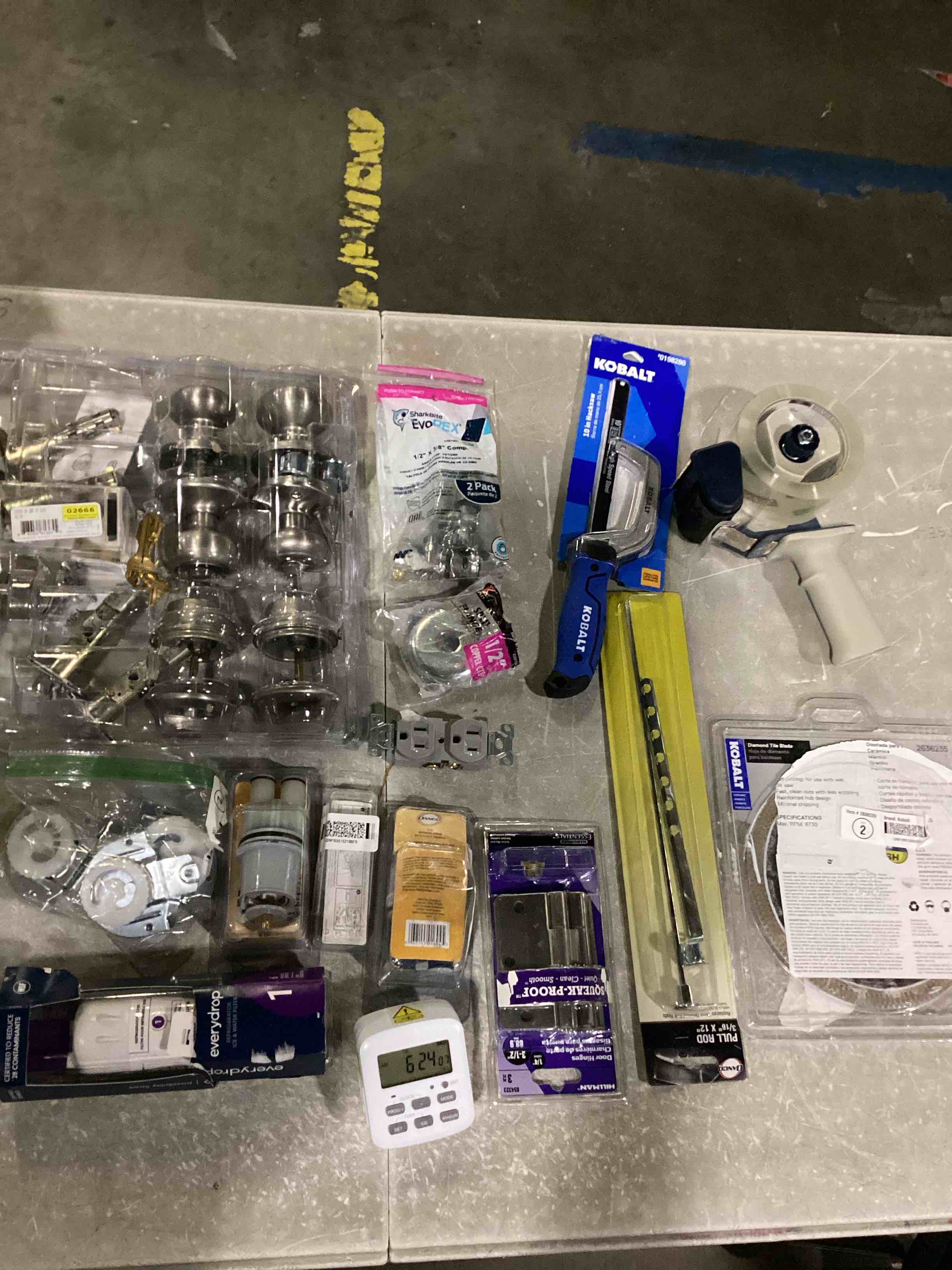 assortment miscellaneous home items different 