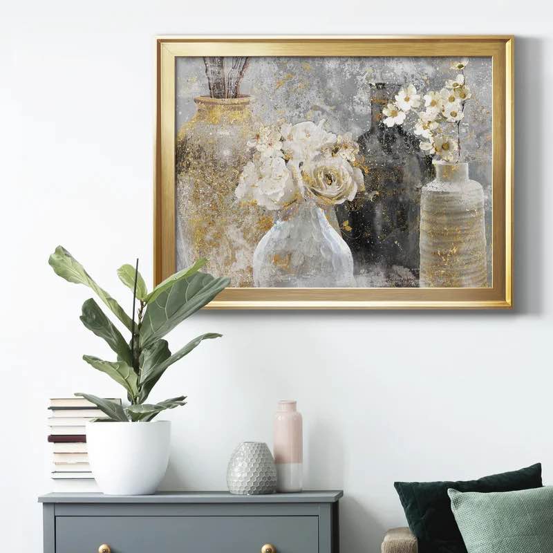Fleur Couture Premium Framed Canvas - Ready To Hang