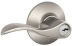 Accent Lever Keyed Entry Lock