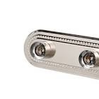 Project Source 6 lighted Vanity Bar Brused Nickel Finish