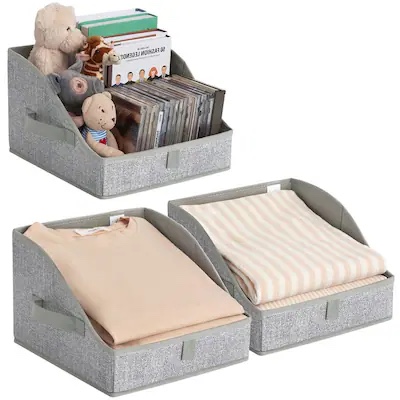 baleine trapezoid storage bins 3 pack