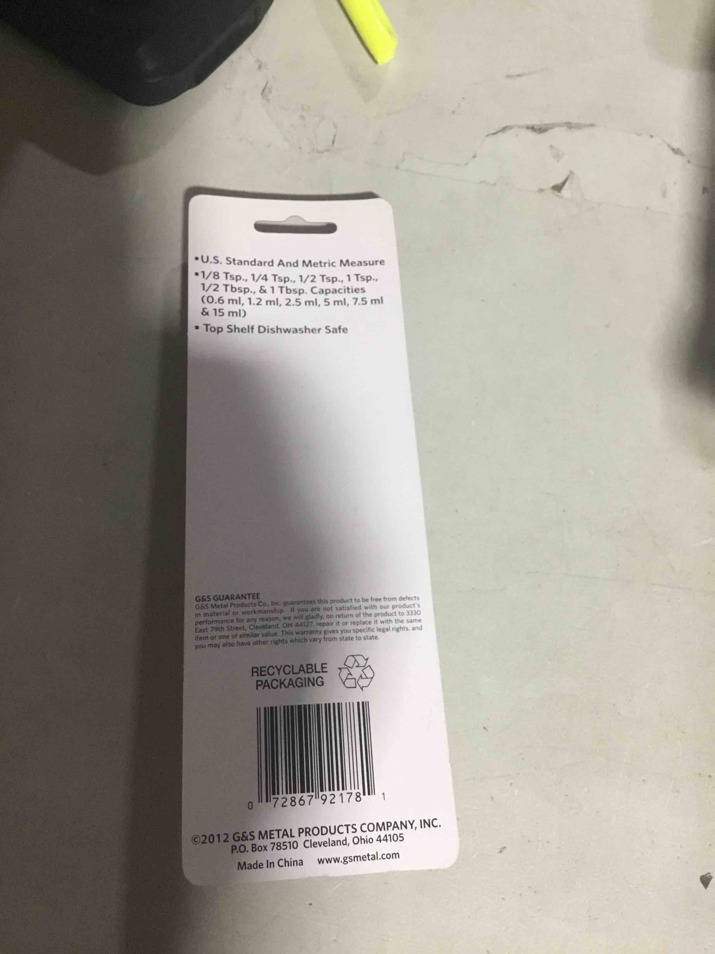 Condition photo showing Brand New for EZ Handy Helpers measuring spoons