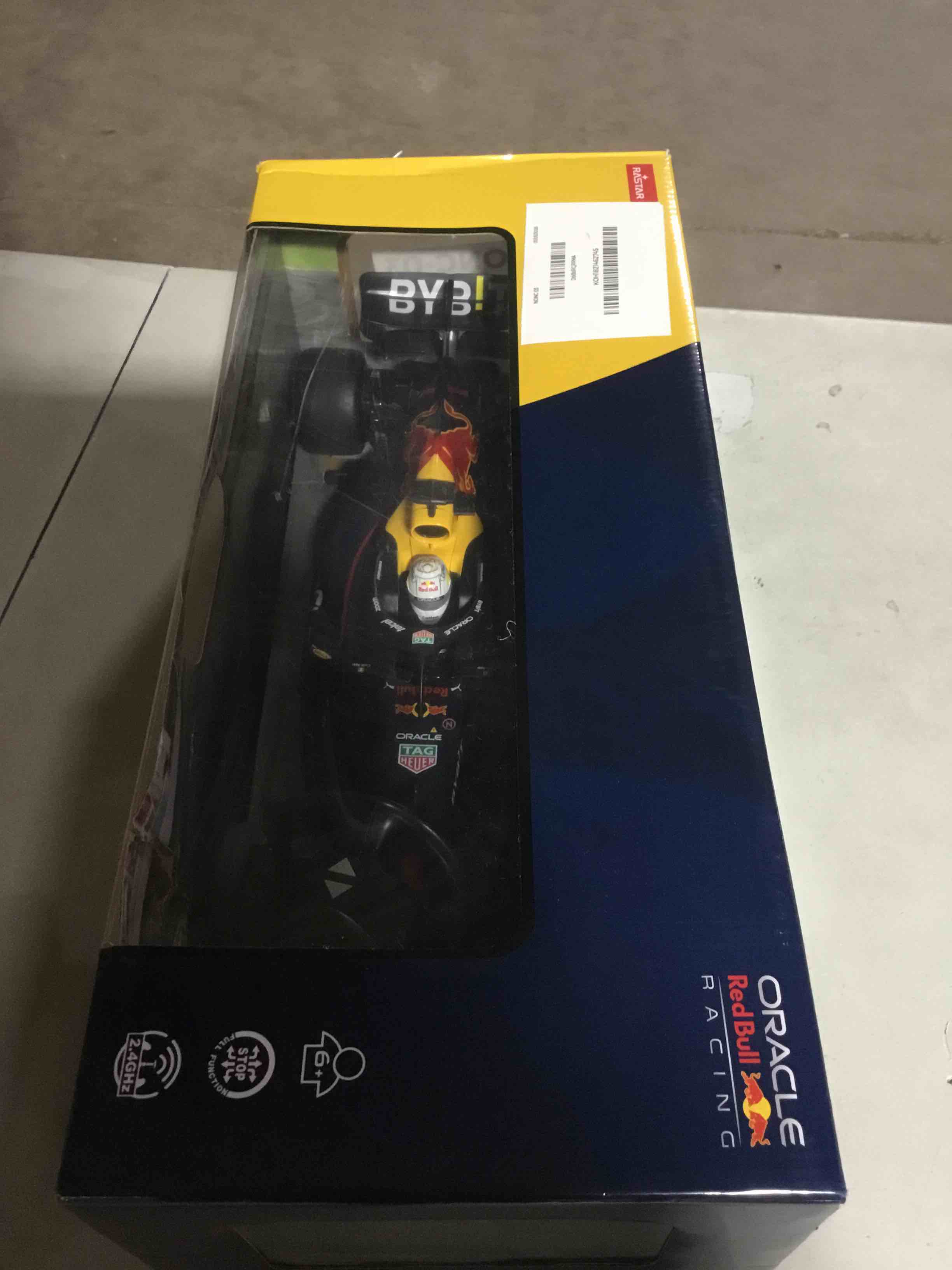 Condition photo showing Good Condition for Voltz Toys Authentic Licensed 1:12 F1 RedBull Rb18 Remote Control Car - F1 Collection RC car Series for Kids and Adults - 2.4GHz RC Car for Gift (1:12 RedBull Rb18(NO.1))