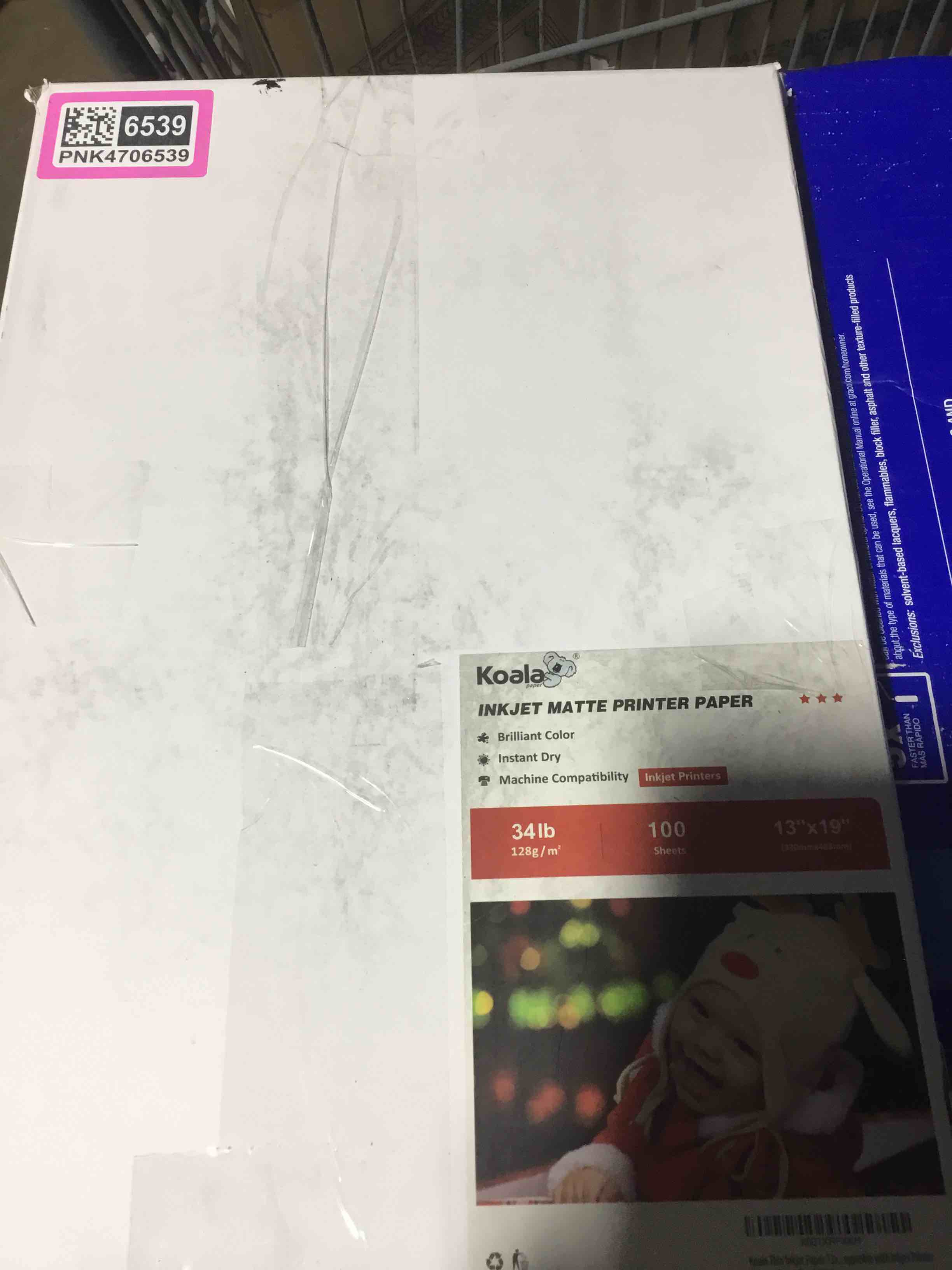 Condition photo showing Good Condition for Koala Thin Inkjet Paper 13x19 Inches Matte Paper 100 Sheets 6.5Mil Compatible with Inkjet Printer
