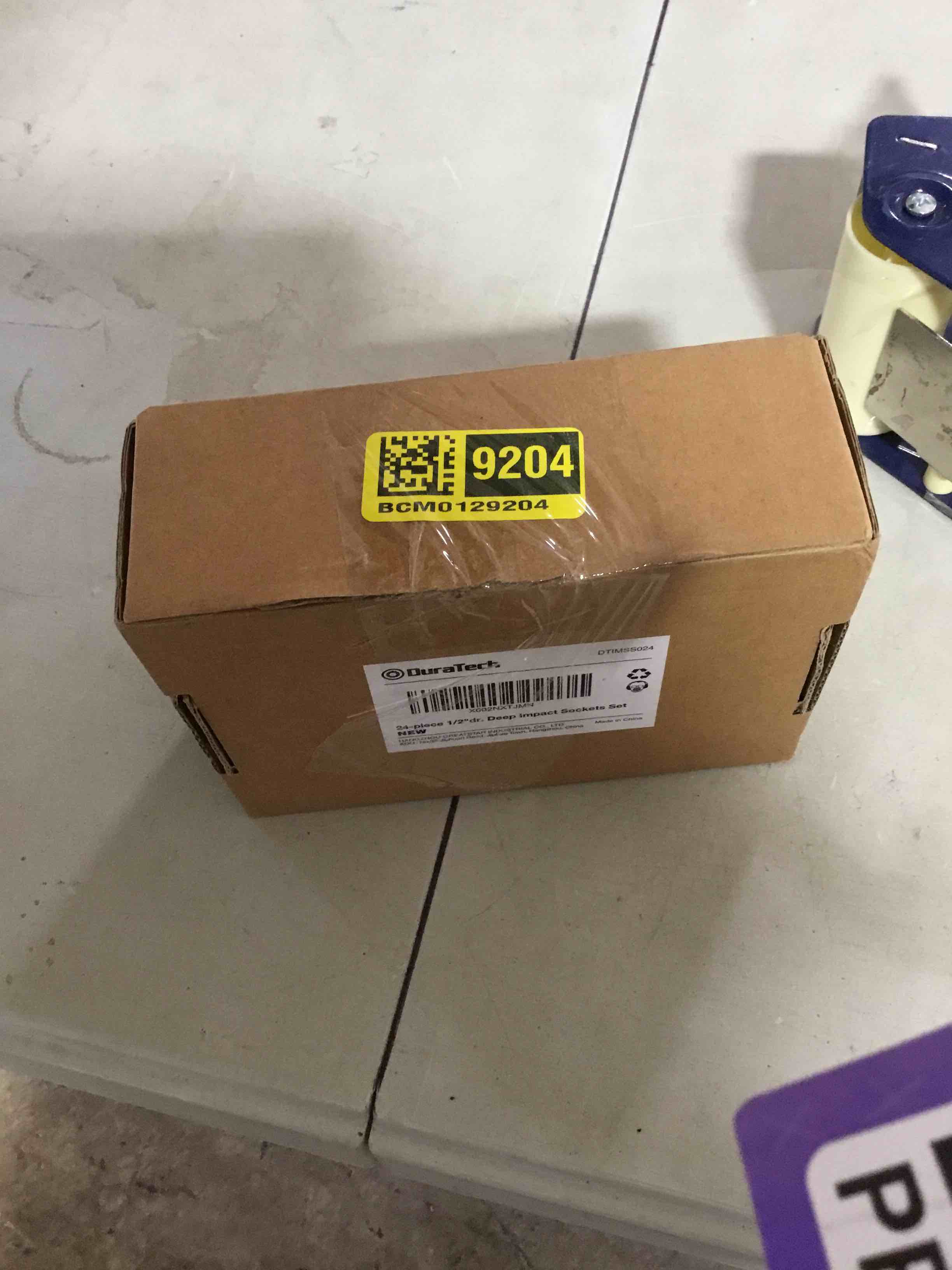 Condition photo showing New/Like New for DURATECH 14-Piece External Star Impact Socket Set with Storage Case, E4 to E24, 1/4”, 3/8”, 1/2” Drive Female E-Torx Torque Socket for Working with Impact Wrench, Cr-V Steel