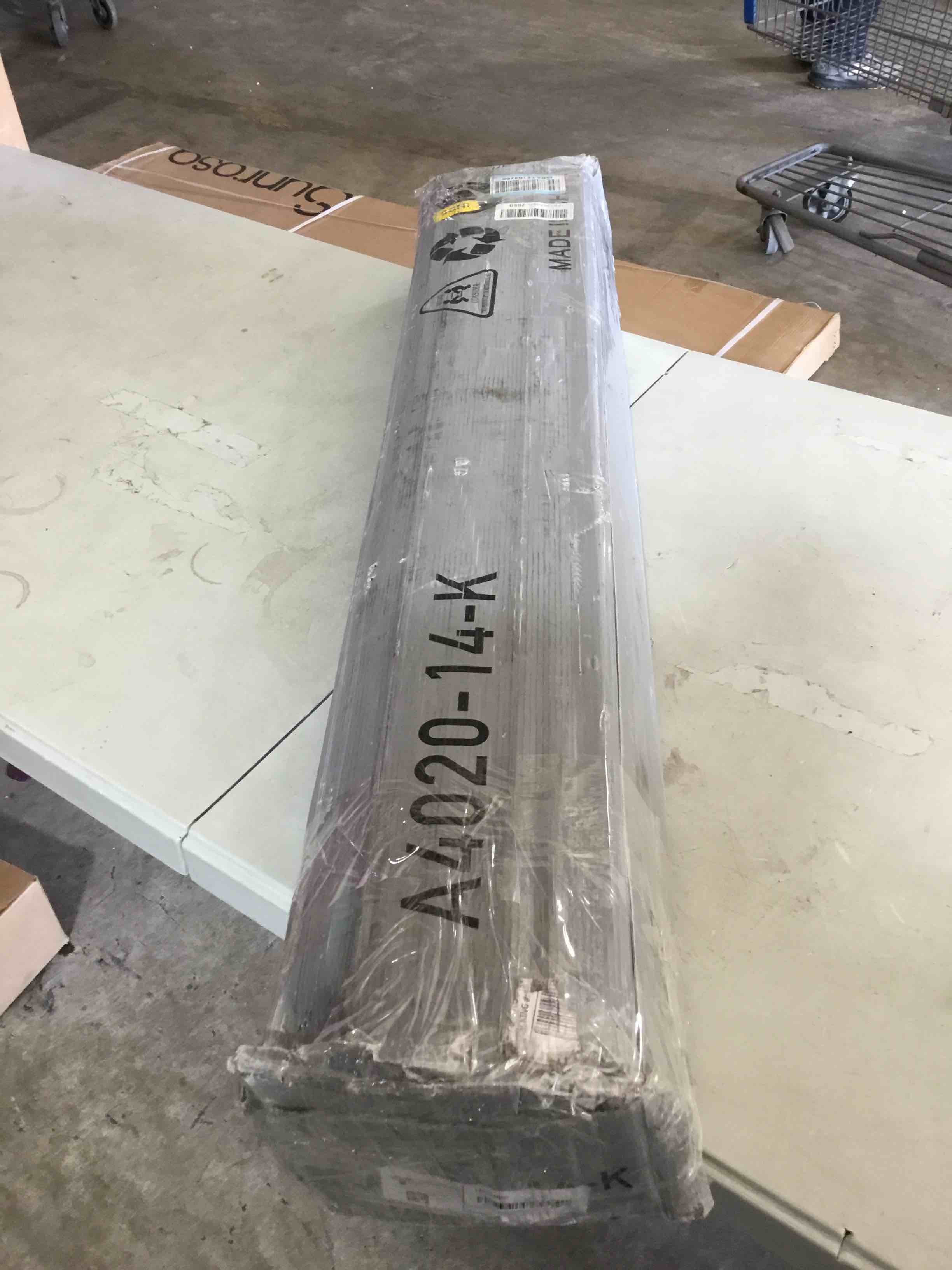 Condition photo showing As Is for Hafenpo 14 Inch King Bed Frame - Sturdy Metal Platform King Size, No Box Spring Needed, Heavy Duty, Easy Assembly, Strong Bearing Capacity, Under Bed Storage, Black King 14 Inch