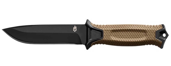 Gerber StrongArm 4.8 inch Fixed Blade Knife, Brown 