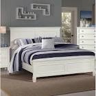 Arnedo Solid Wood Panel Headboar only SIDE RAILS 