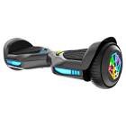 Swagtron Black SwagBOARD EVO Freestyle Hoverboard Bluetooth Speaker Light-Up Wheels 7 MPH Max Speed