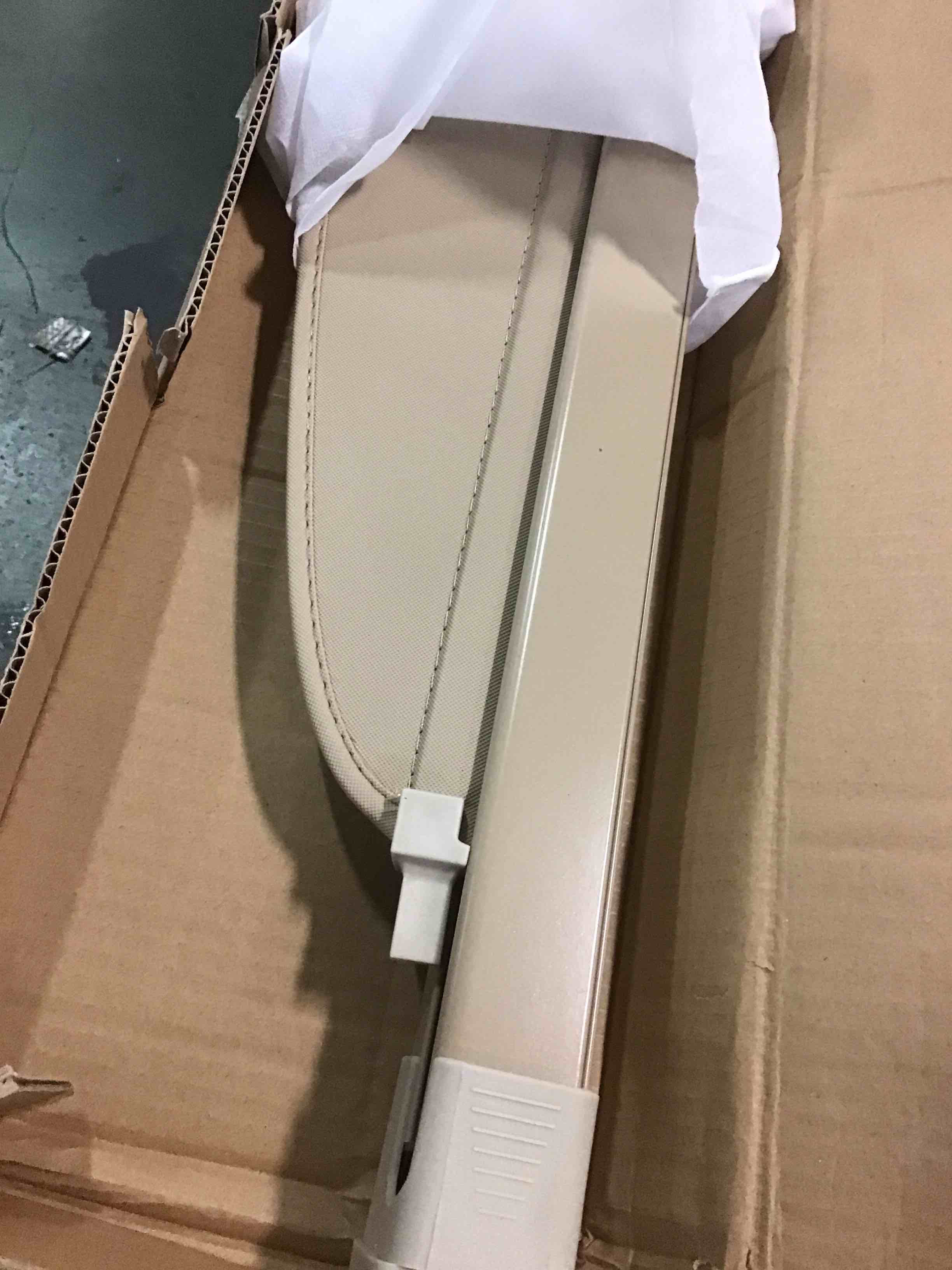 Marretoo Cargo Cover Factory Style for Mercedes Benz ML350 Accessories 2012-2015 GLE 2016-2019 Beige Retractable Trunk Security Shield Shade For Benz ML 12-15 Beige A