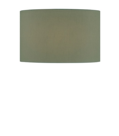 Green Drum Lamp Shade with Spider Assembly by Lite Source Lighting