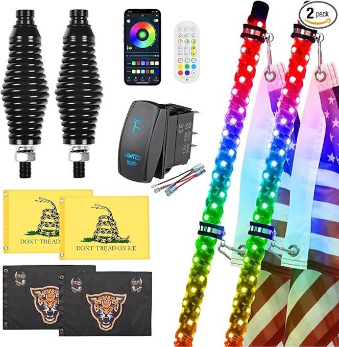 EHAHO lead whip lights