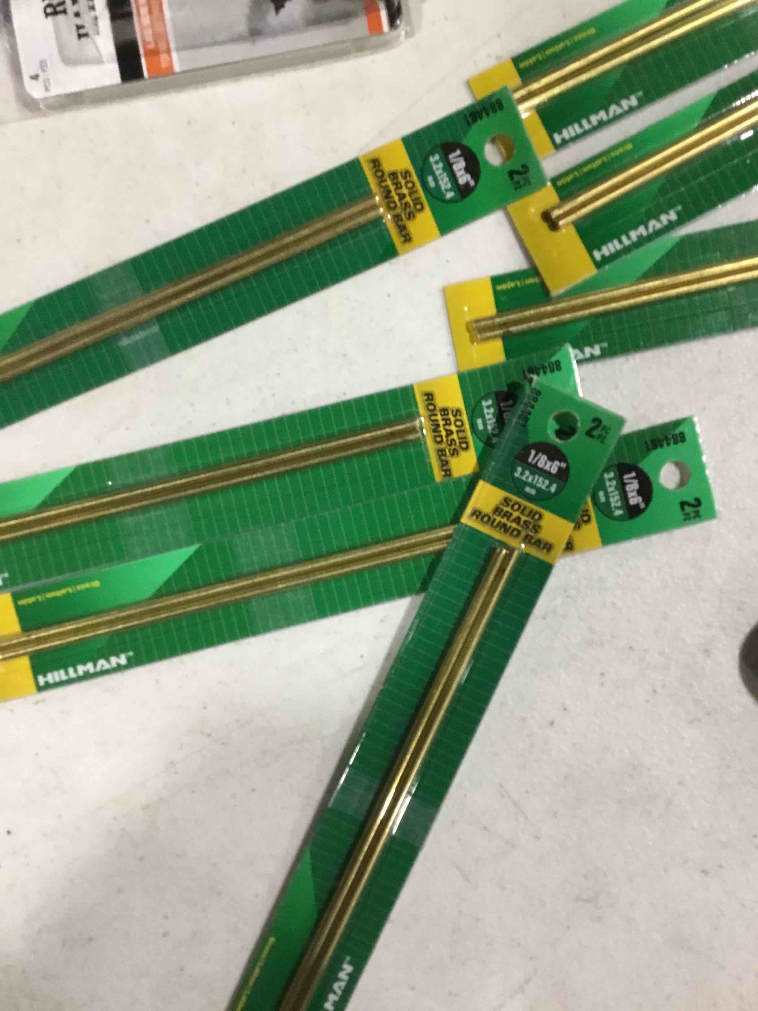 hillman solid brass round bar