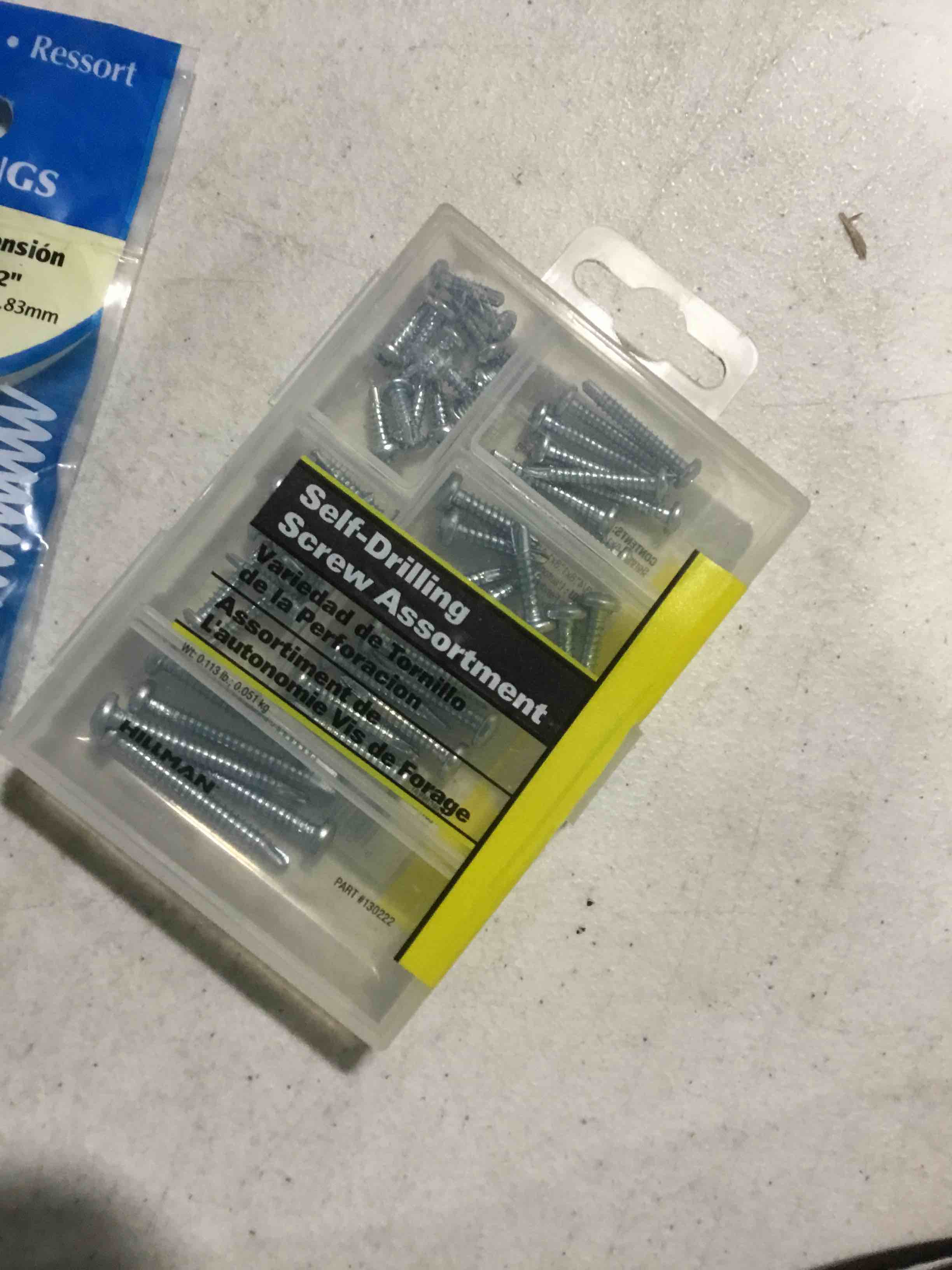 hillman self-drilling screw assortment