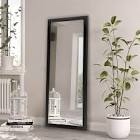 aluminum wall mirror 23.62 1 1 35 43 black