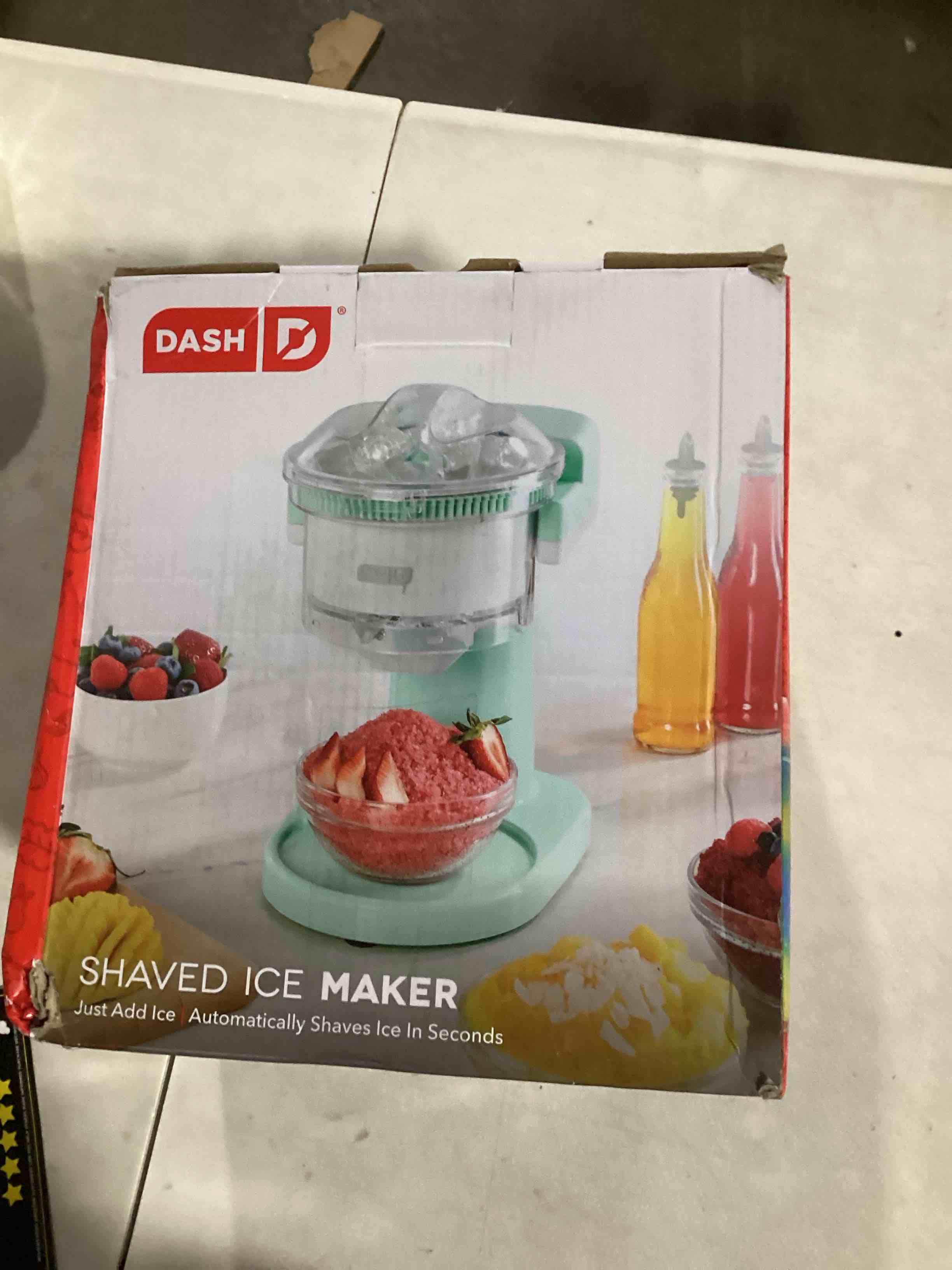 dash shaved ice maker