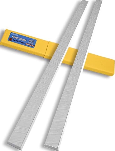 huhearm 12-1/2 “ planer blade compatible with delta 22-540 22-547 TP300 wood planers 2 pc replacement blades