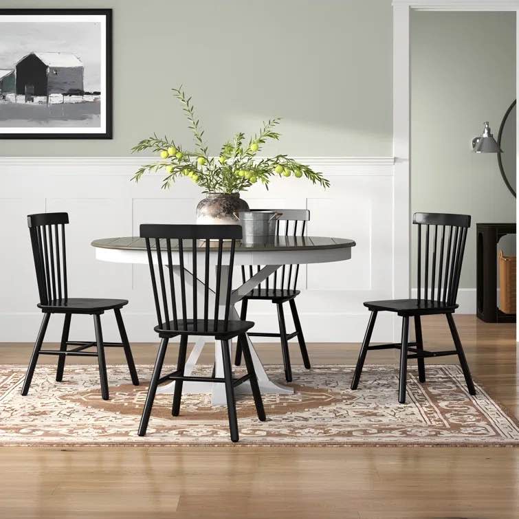 chesley solid wood side chair