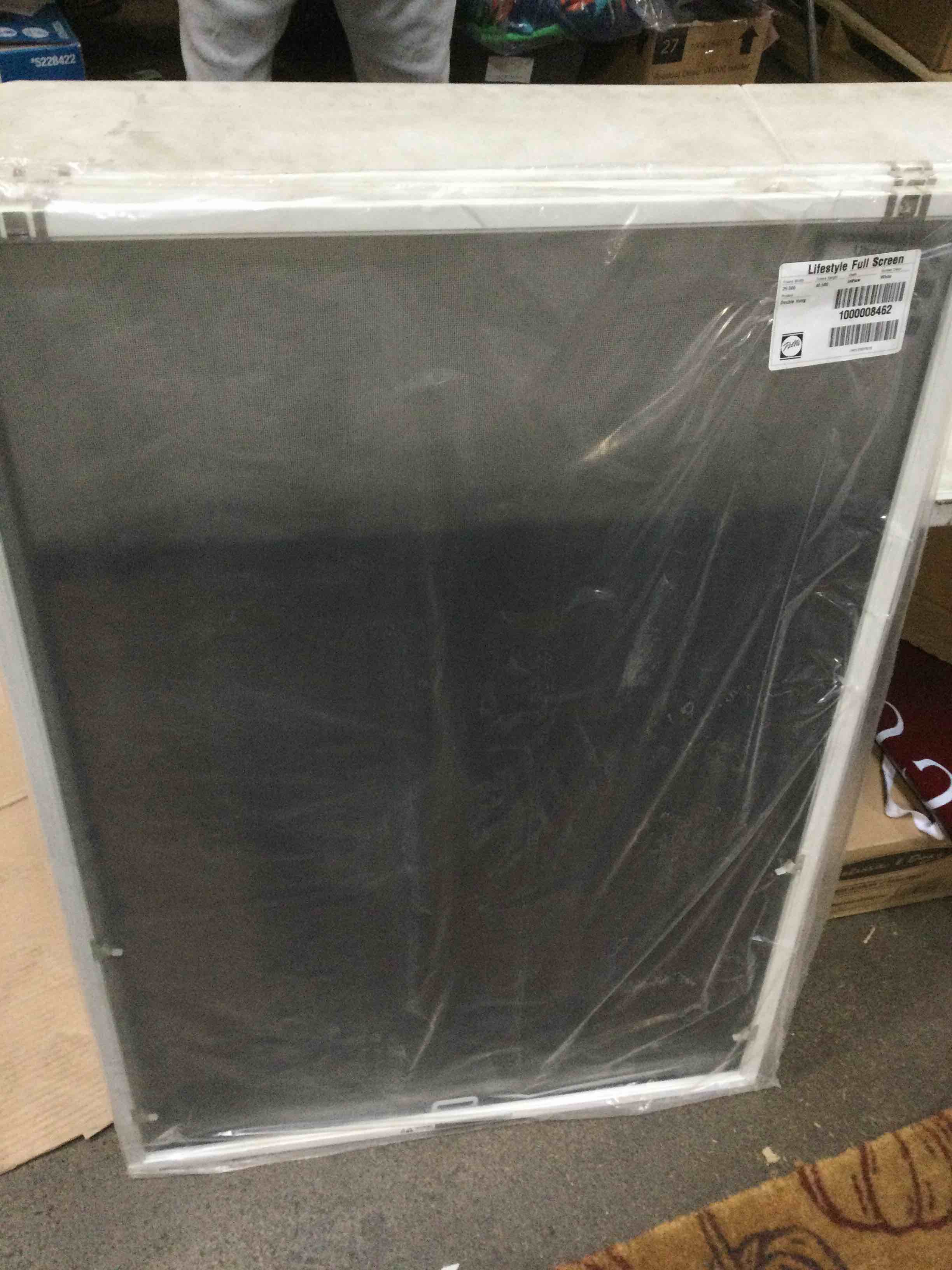 Lifestyle Full Screen with white frame 40 H x 29-1/2 W ***(3 Screens in bundle)***