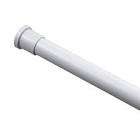 The Style Selections Tension Shower Rod is an elegant and practical addition to any bathroom. The rustproof shower rod is easy to install.