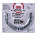 Oatey Level Fit Closet Flange with stainless steel ring sits flush on the floor and quickly and easily connects a water closet outlet to a plumbing system.