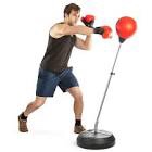 Punching Bag with Stand, Boxing Bag for Teens & Adults - Height Adjustable - Speed Bag for Training, Boxing Equipment, Stress Relief & Fitness(similar) 