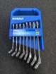 This Kobalt 8-piece wrench set is the perfect addition to any tool collection. With a flexible head design and ratcheting action, this set is easy to use ...