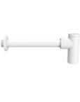 Bottle Trap Drain In Matte White Shop The Look  Dimensions: 2"W x 13"D x 5.5"H
