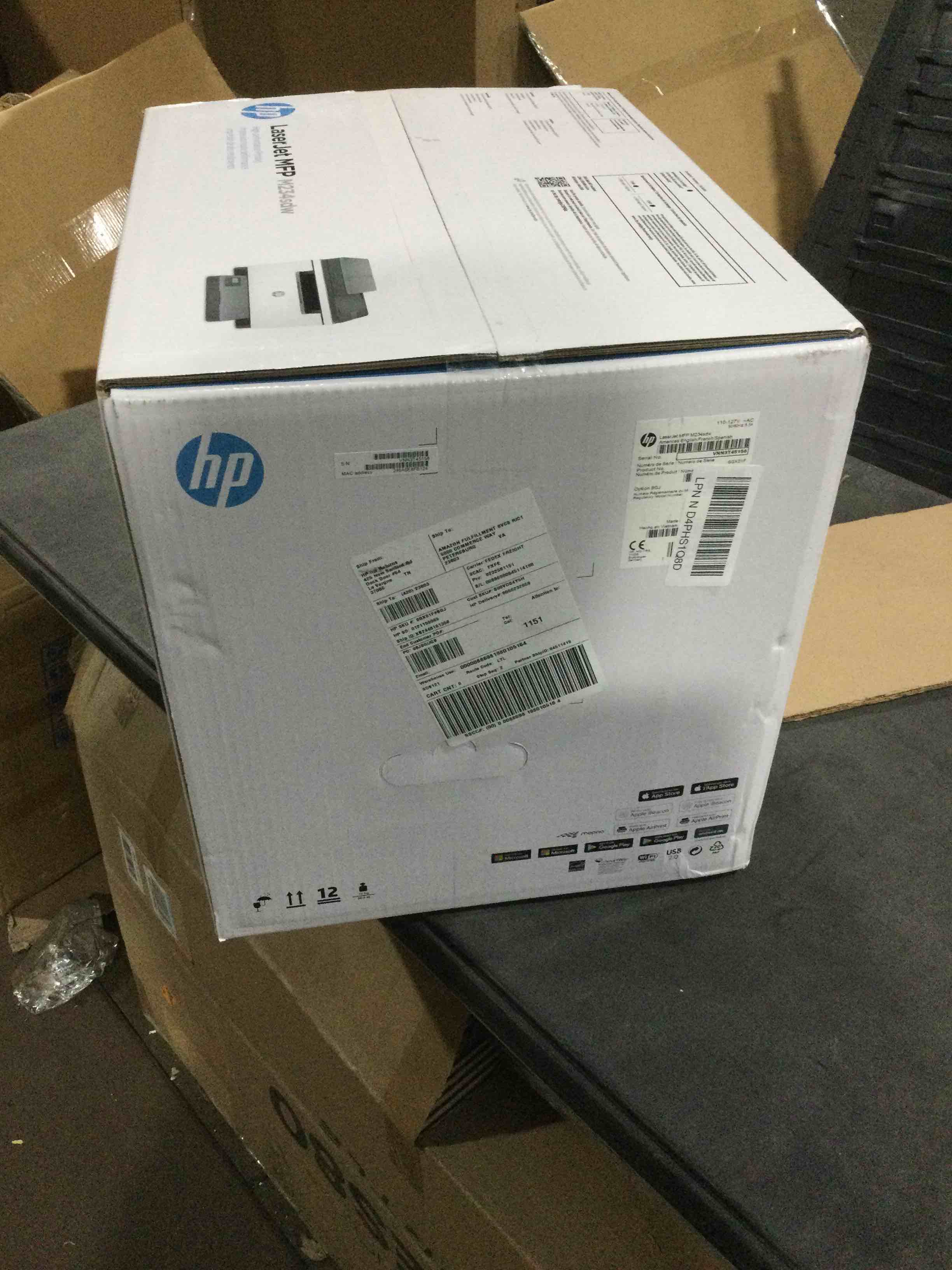 HP LaserJet MFP M234sdw Wireless Printer, Print, scan, copy, Fast speeds, Easy setup, Mobile printing, Best-for-small teams