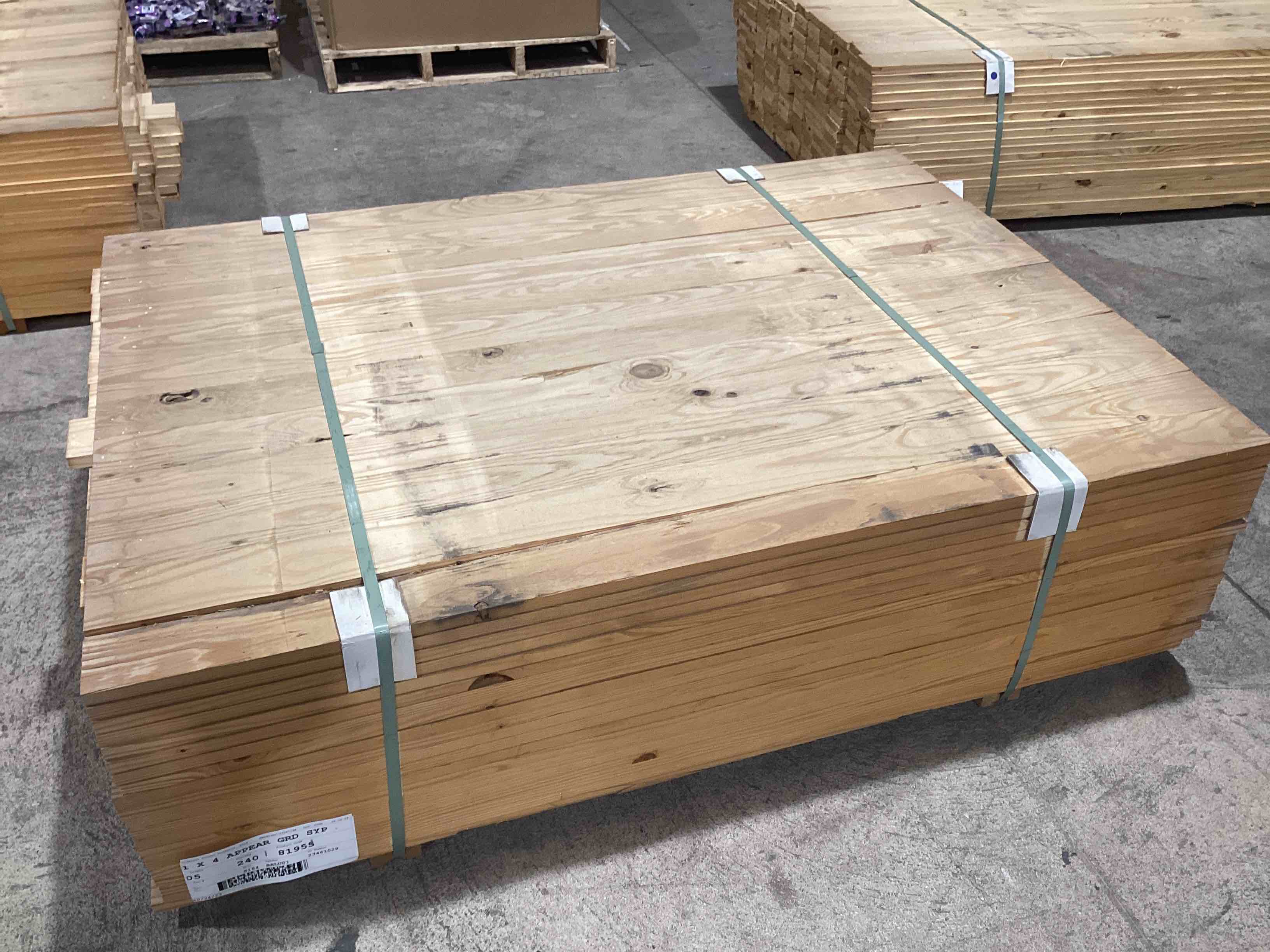 Treated 1x4 Lumber