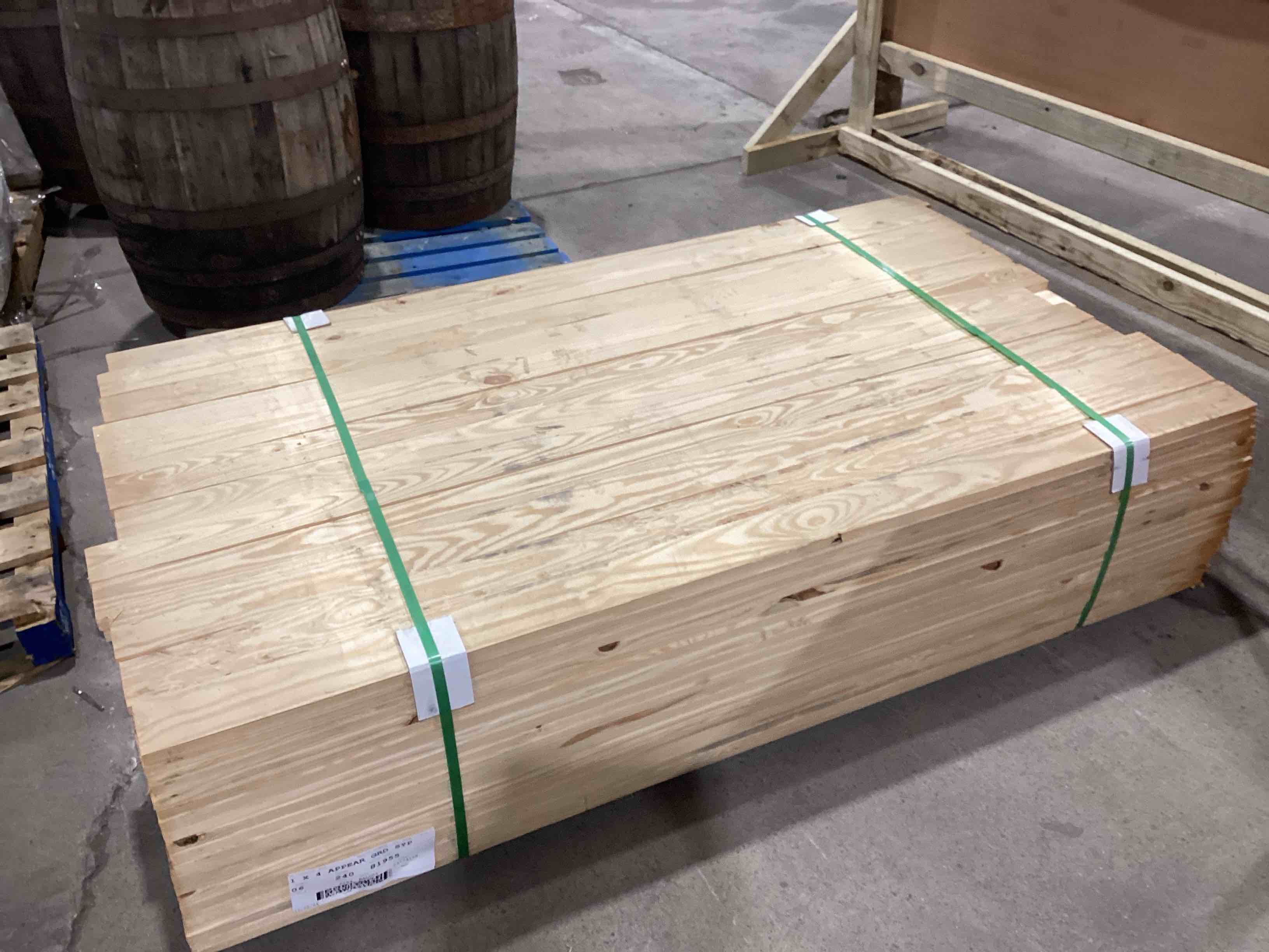 1x4 Treated Lumber Lots