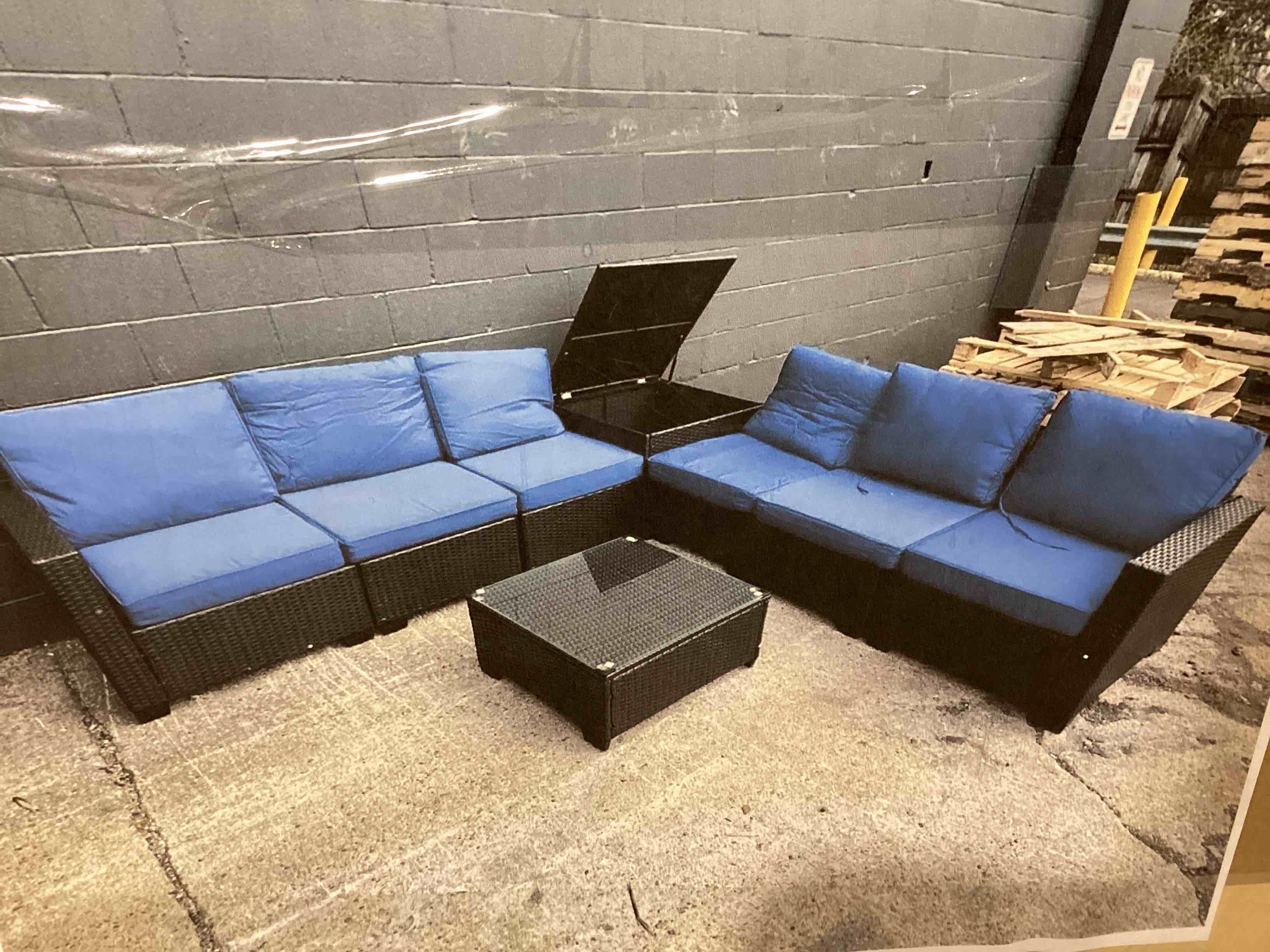 BRAND NEW 8 Piece Outdoor Patio Sectionals
