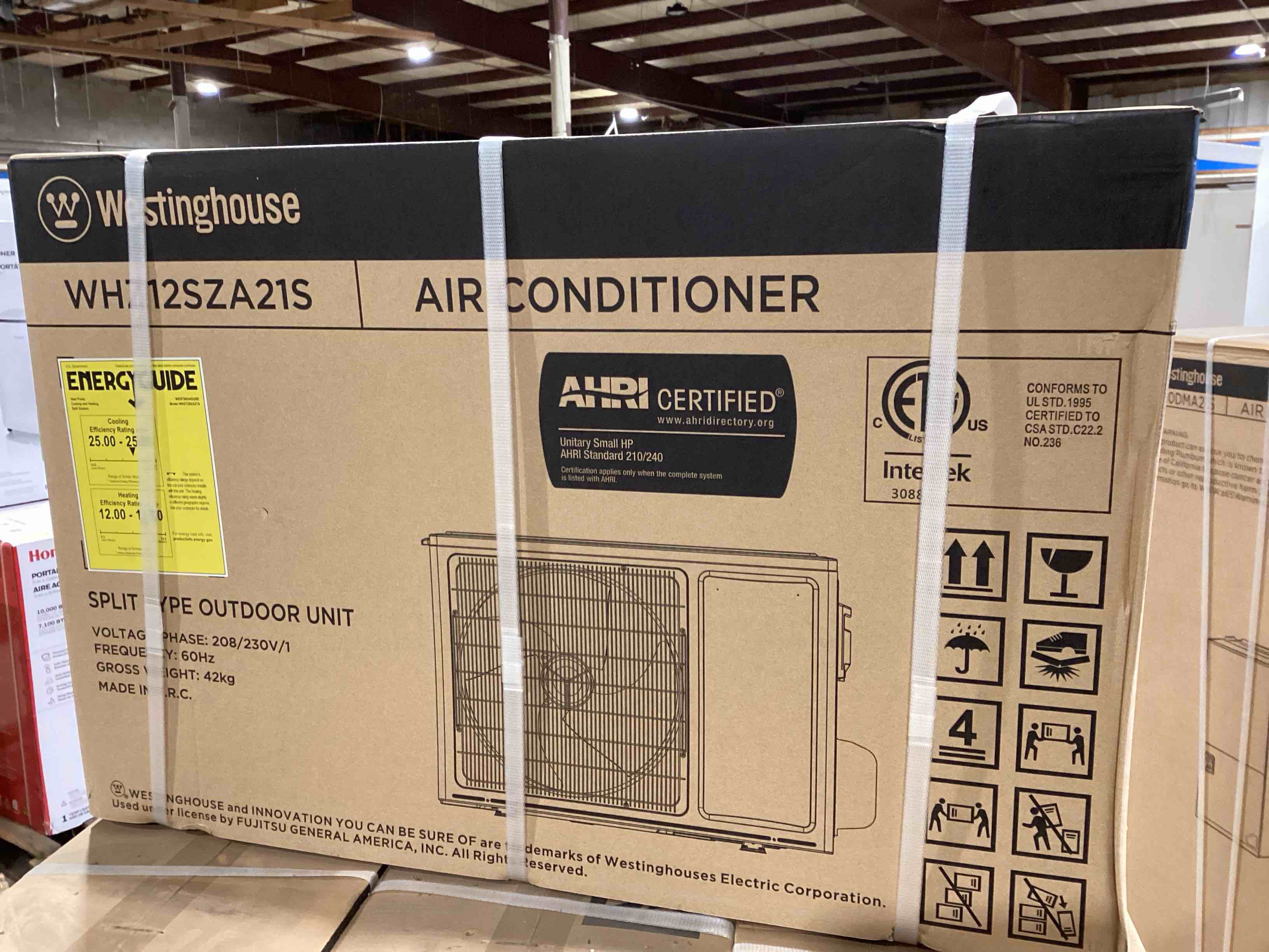 Westinghouse Split Type Air Conditioning Unit. OUTDOOR UNIT ONLY. Model WHPO9SZA21S