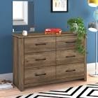 6 Drawer Double Dresser FJ130